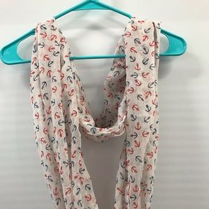 Anchor infinity scarf